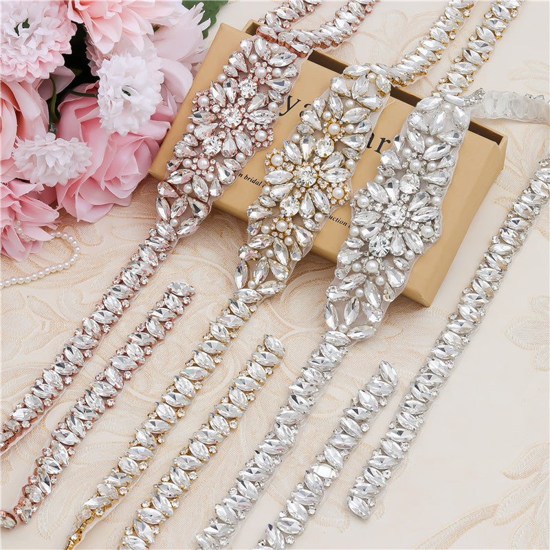 Rhinestone Applique Waist Jewelry