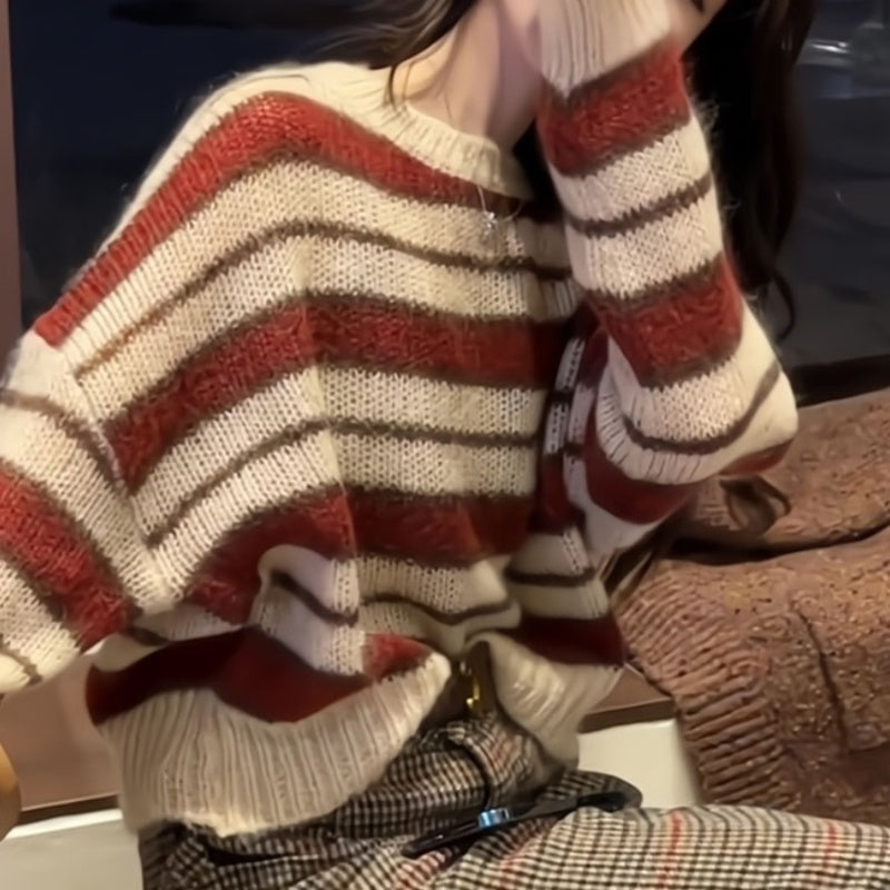 Striped Knitted Sweater