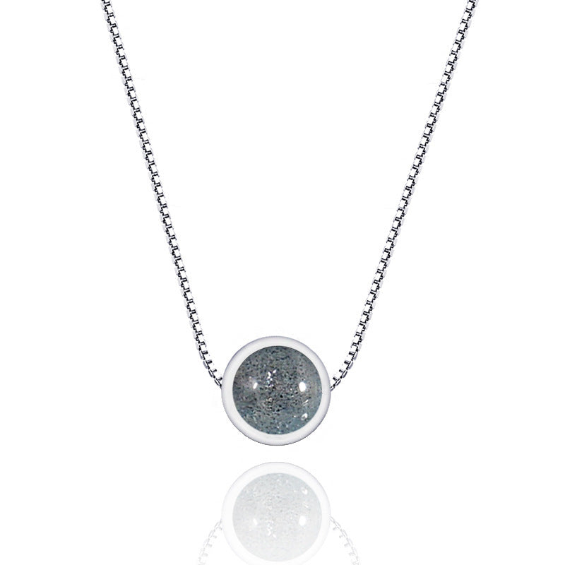 Sterling Silver Quartz Necklace