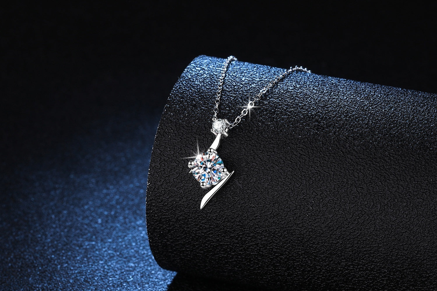 Moissanite Clavicle Chain