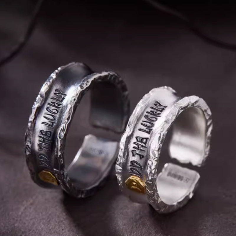 Couple Silver Set Ring