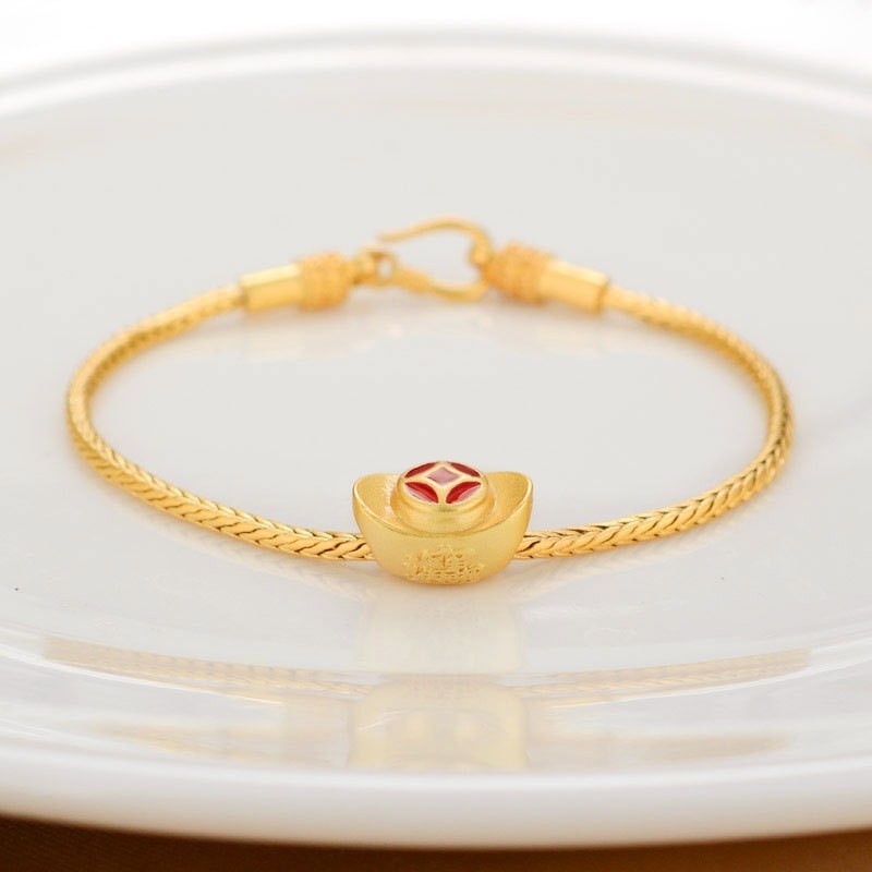 Alluvial Gold Lucky Bracelet