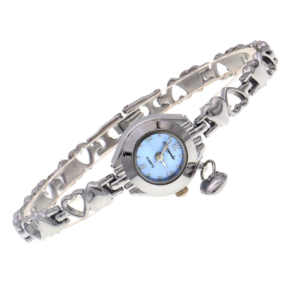 Hollow Heart Bracelet Quartz Watch