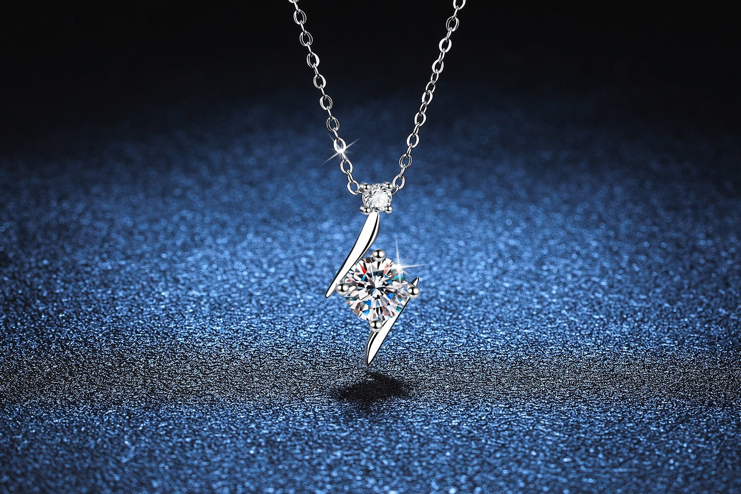 Moissanite Clavicle Chain