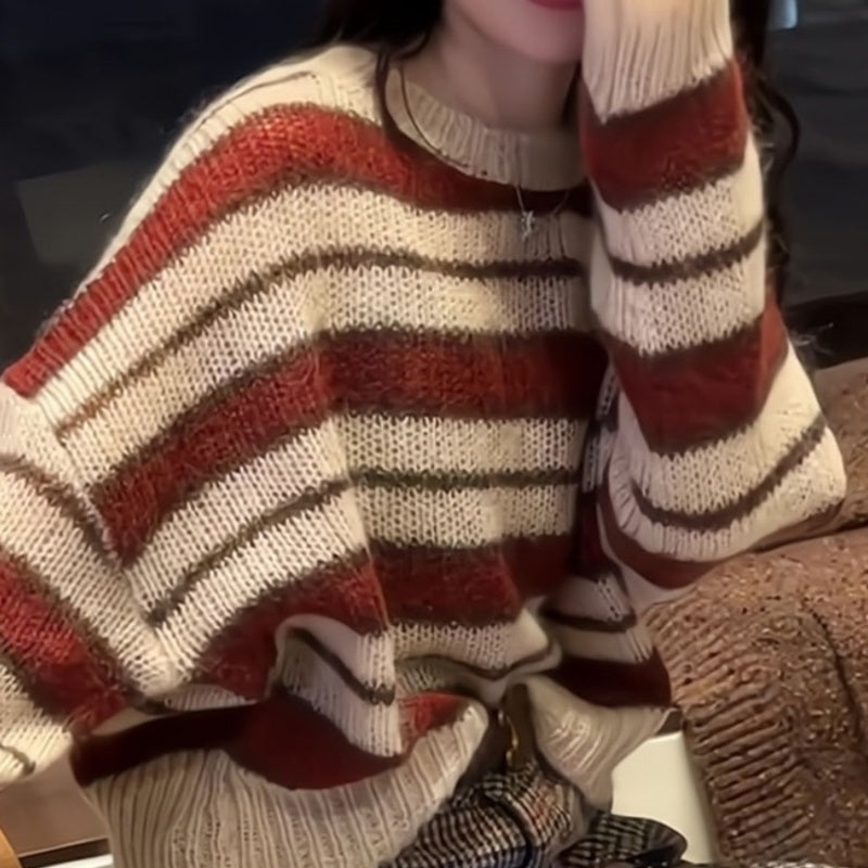 Striped Knitted Sweater