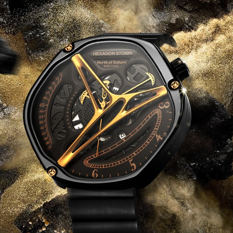 Hollowed Out Alien High-end Watch