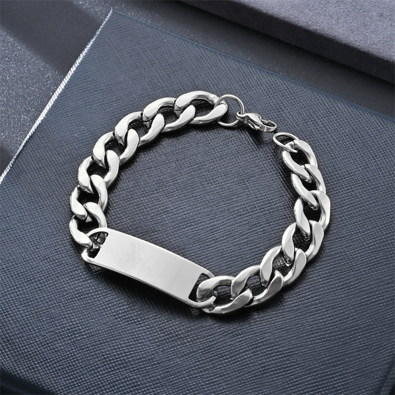 Stainless Steel Personalized & Customized Bracelet