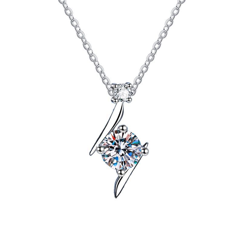 Moissanite Clavicle Chain