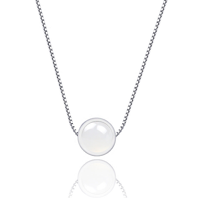 Sterling Silver Quartz Necklace