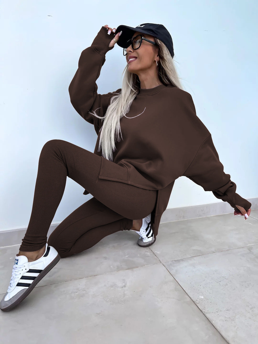 Women's Casual Sweater Suit